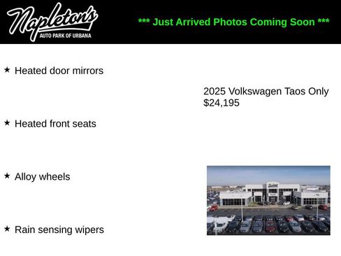 Used 2025 Volkswagen Taos S AWD/4WD image 2