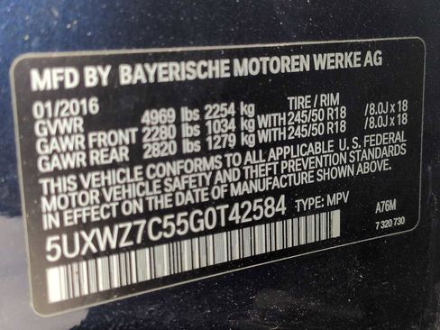 Used 2016 BMW X3 sDrive28i RWD image 37