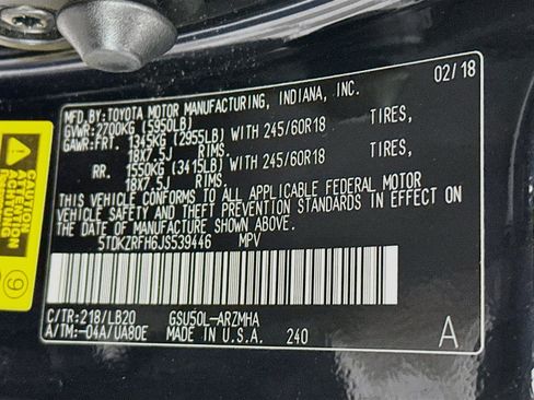 Used 2018 Toyota Highlander XLE FWD image 12