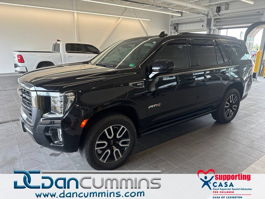 Used 2021 GMC Yukon AT4 w/ Rear Media and Nav Package AWD/4WD image 1