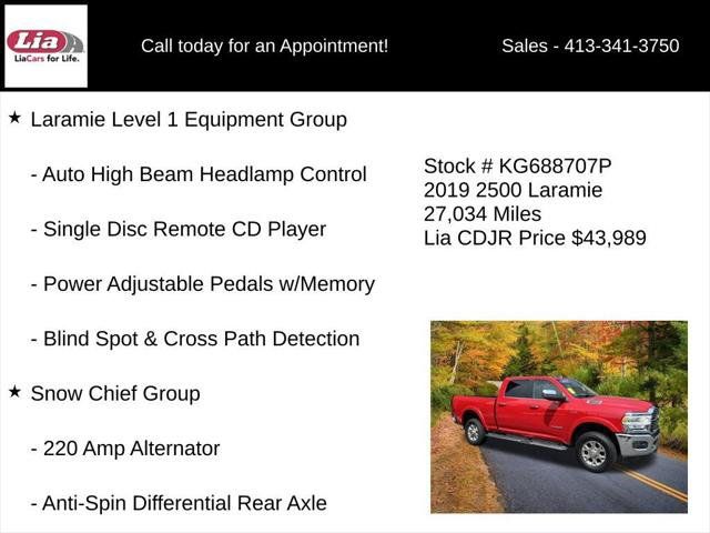 Certified 2019 RAM 2500 Laramie AWD/4WD image 11