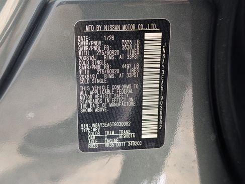Used 2026 Nissan Armada Platinum RWD image 42