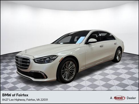 Used 2021 Mercedes-Benz S 580 4MATIC Sedan image 1