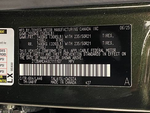 Certified 2025 Lexus RX 350 AWD image 35