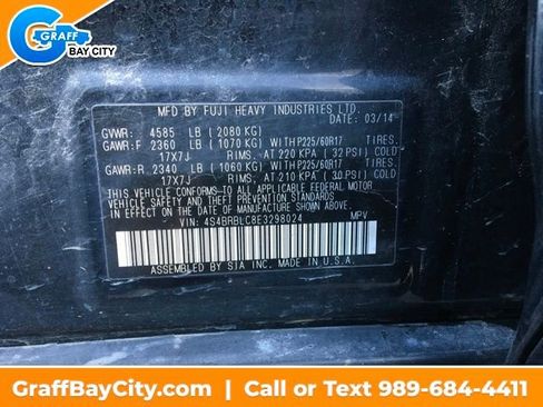 Used 2014 Subaru Outback 2.5i Limited w/ Moonroof Package image 29