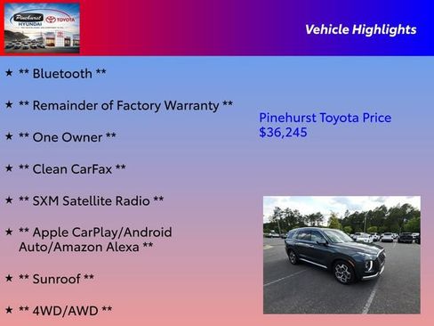 Used 2022 Hyundai Palisade Calligraphy AWD/4WD image 16