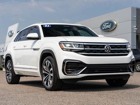 Used 2021 Volkswagen Atlas Cross Sport SEL R-Line FWD image 1