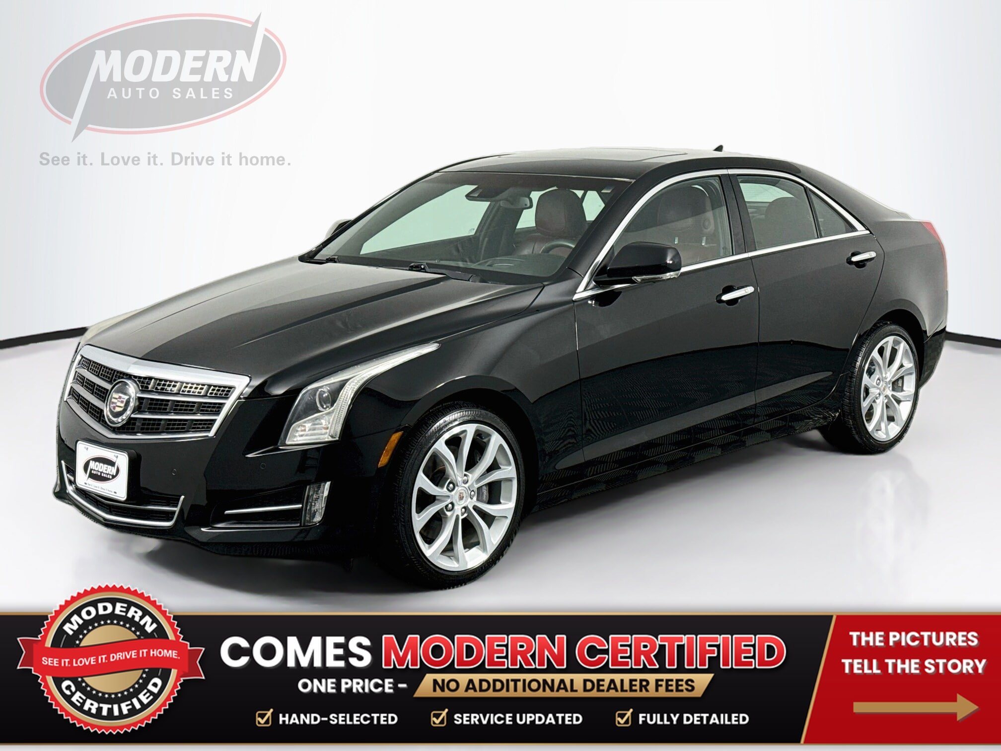 Used 2014 Cadillac ATS Premium w/ Driver Assist Package AWD/4WD image 1