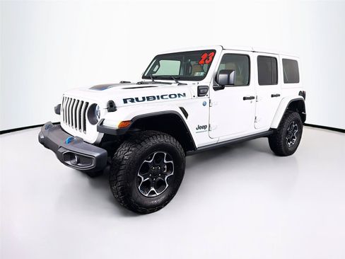 Used 2023 Jeep Wrangler Unlimited Rubicon 4xe w/ Cold Weather Group AWD/4WD image 7