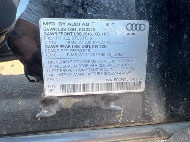 Used 2018 Audi Q3 2.0T Premium w/ Convenience Package AWD/4WD image 44