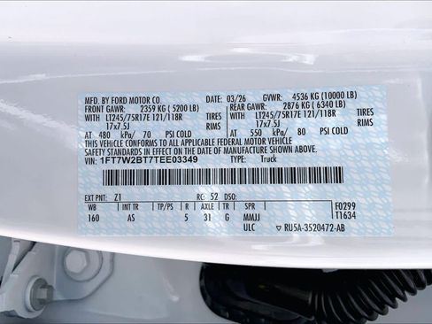 New 2026 Ford F250 XL w/ XL Chrome Package AWD/4WD image 21