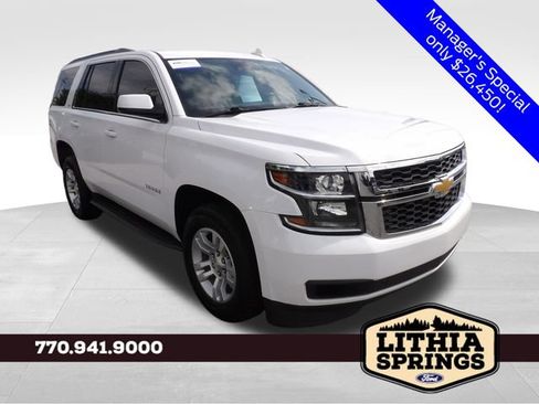 Used 2020 Chevrolet Tahoe LT RWD image 1