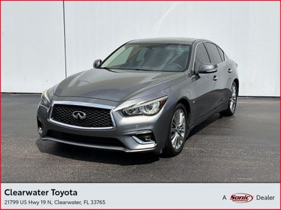 Used 2020 INFINITI Q50 Luxe w/ Cargo Package