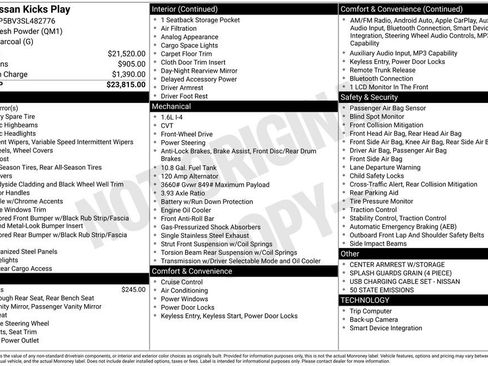 Used 2025 Nissan Kicks Play S FWD image 13