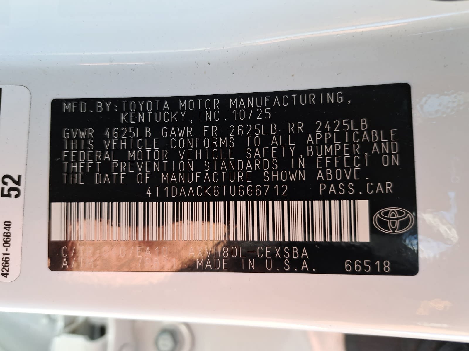 Used 2026 Toyota Camry SE FWD image 38