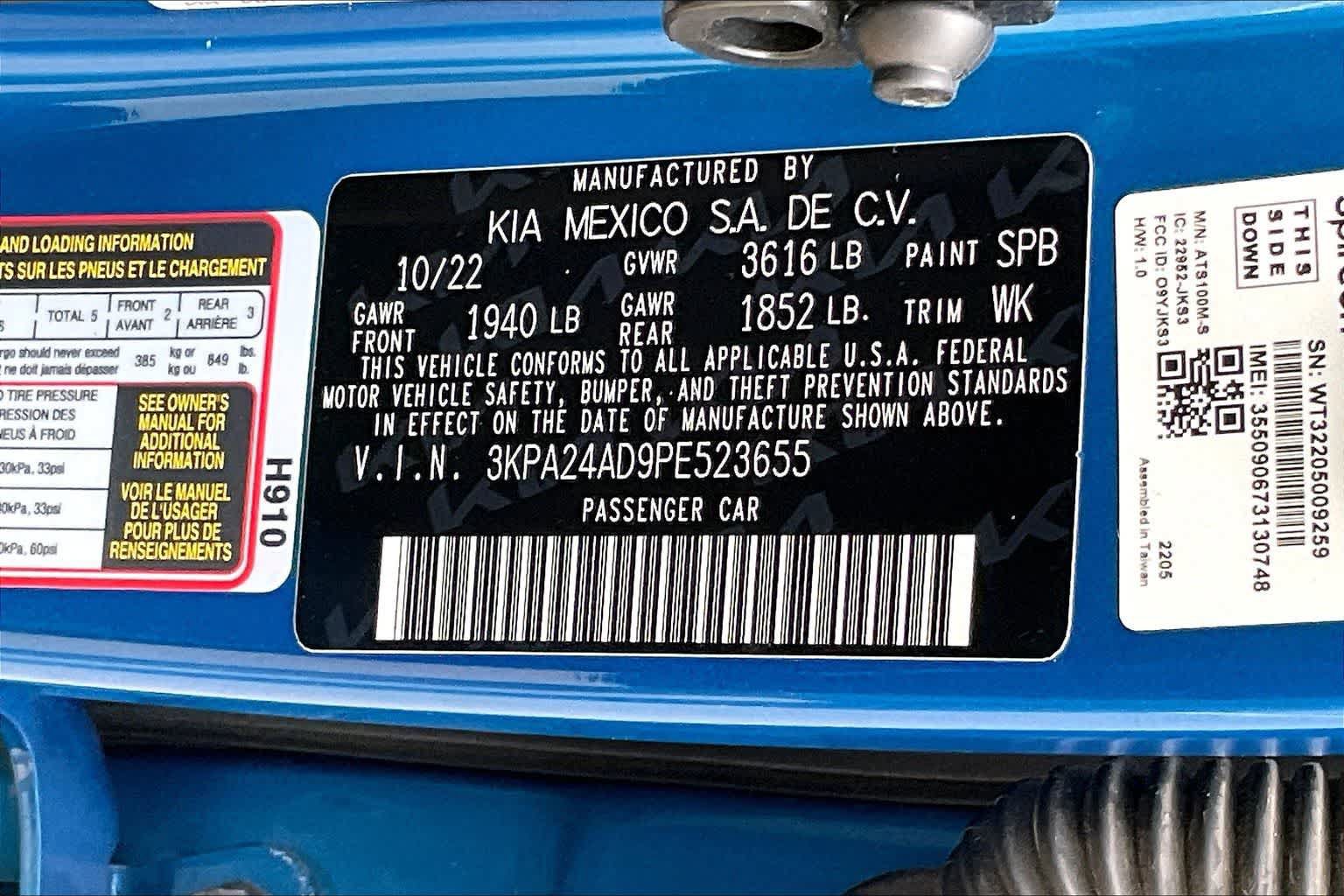 Used 2023 Kia Rio S FWD image 18