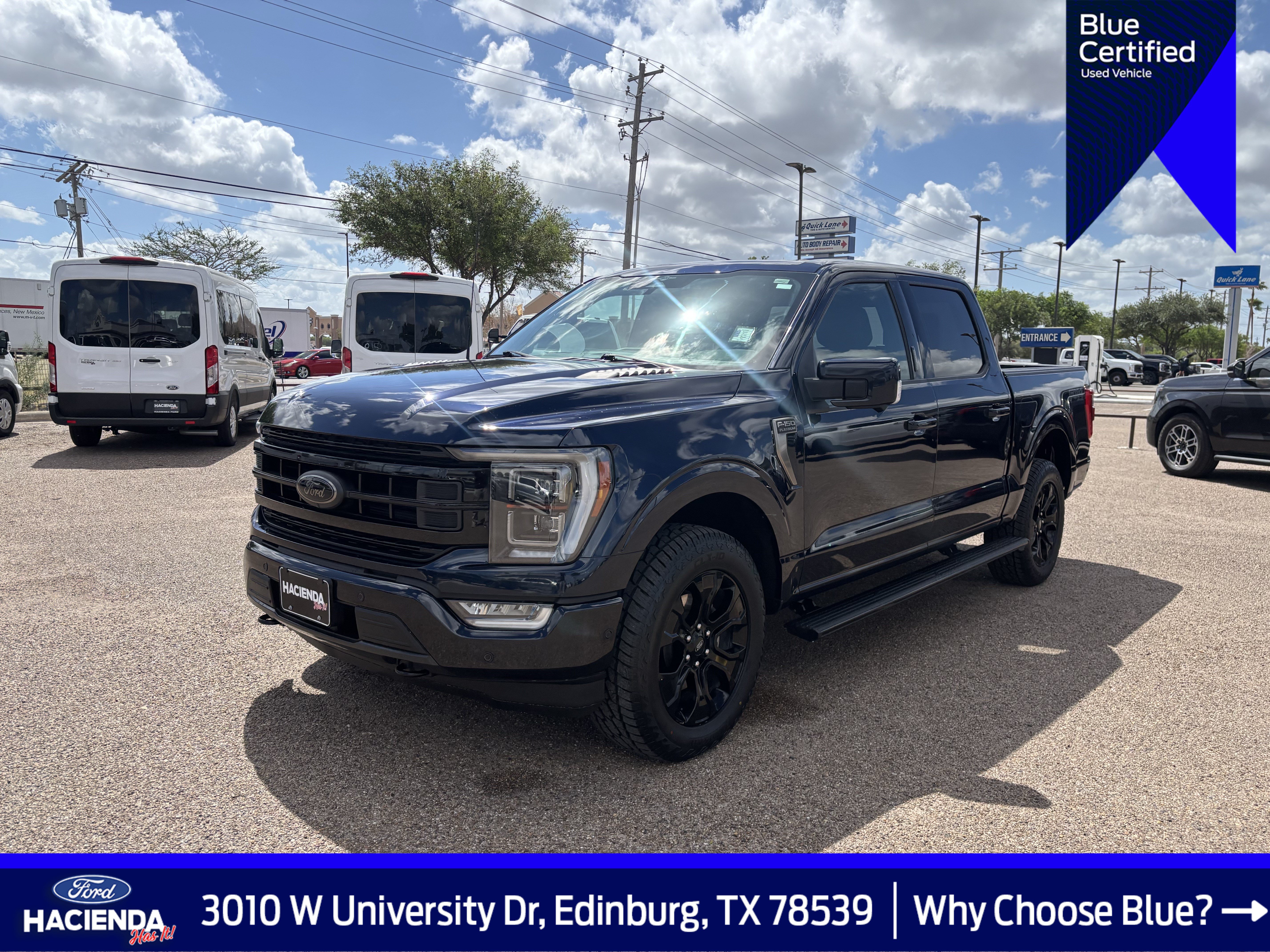 Certified 2023 Ford F150 Platinum w/ Equipment Group 701A High AWD/4WD image 1