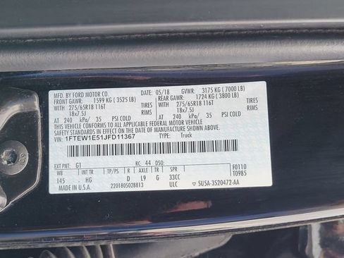 Used 2018 Ford F150 Lariat w/ Equipment Group 502A Luxury AWD/4WD image 17