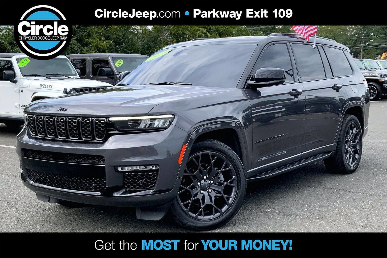 Certified 2025 Jeep Grand Cherokee L Summit AWD/4WD 360° Tour