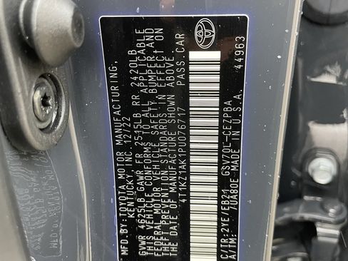 Used 2023 Toyota Camry TRD w/ TRD Package w/JBL Audio image 27