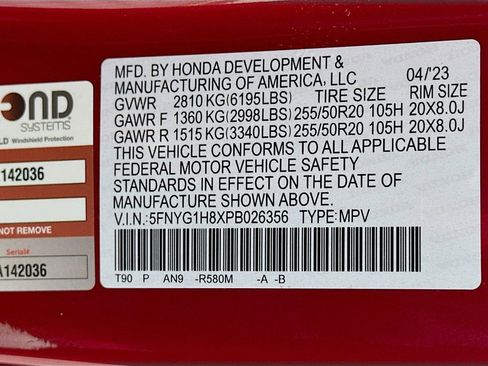 Certified 2023 Honda Pilot Elite image 34