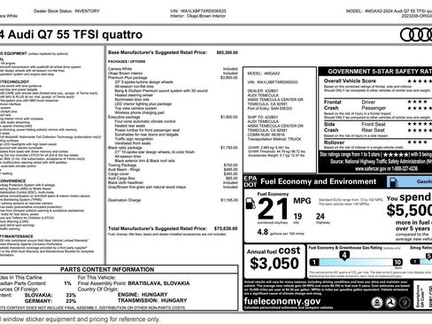 Used 2024 Audi Q7 3.0T Premium Plus image 3