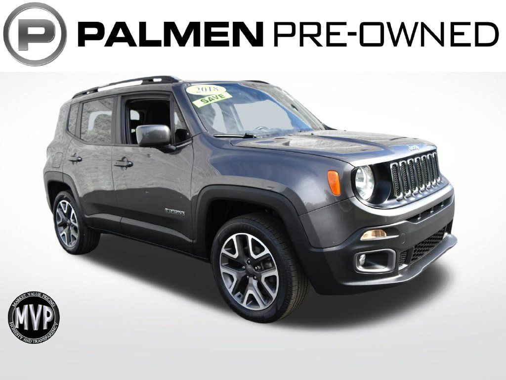 Certified 2018 Jeep Renegade Latitude w/ Cold Weather Group AWD/4WD image 1