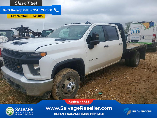 Used 2023 Chevrolet Silverado 3500 W/T w/ WT Convenience Package RWD image 1