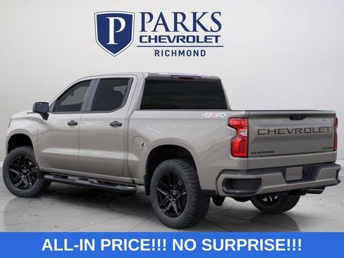 New 2026 Chevrolet Silverado 1500 Custom w/ Turbomax Blackout Package AWD/4WD image 6