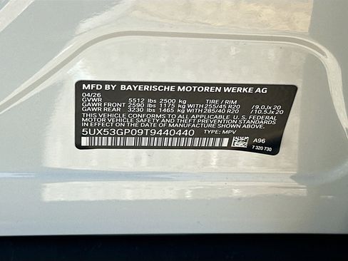 New 2026 BMW X3 xDrive30i w/ Convenience Package AWD/4WD image 25