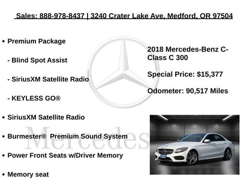 Used 2018 Mercedes-Benz C 300 4MATIC Sedan image 15