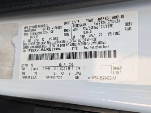 Used 2018 Ford Transit 350 XL RWD image 25