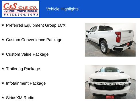 Used 2020 Chevrolet Silverado 1500 Custom w/ Custom Value Package image 7