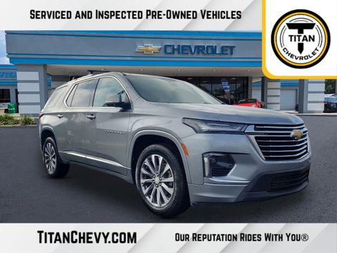 Used 2023 Chevrolet Traverse Premier w/ LPO, Cargo Package image 1