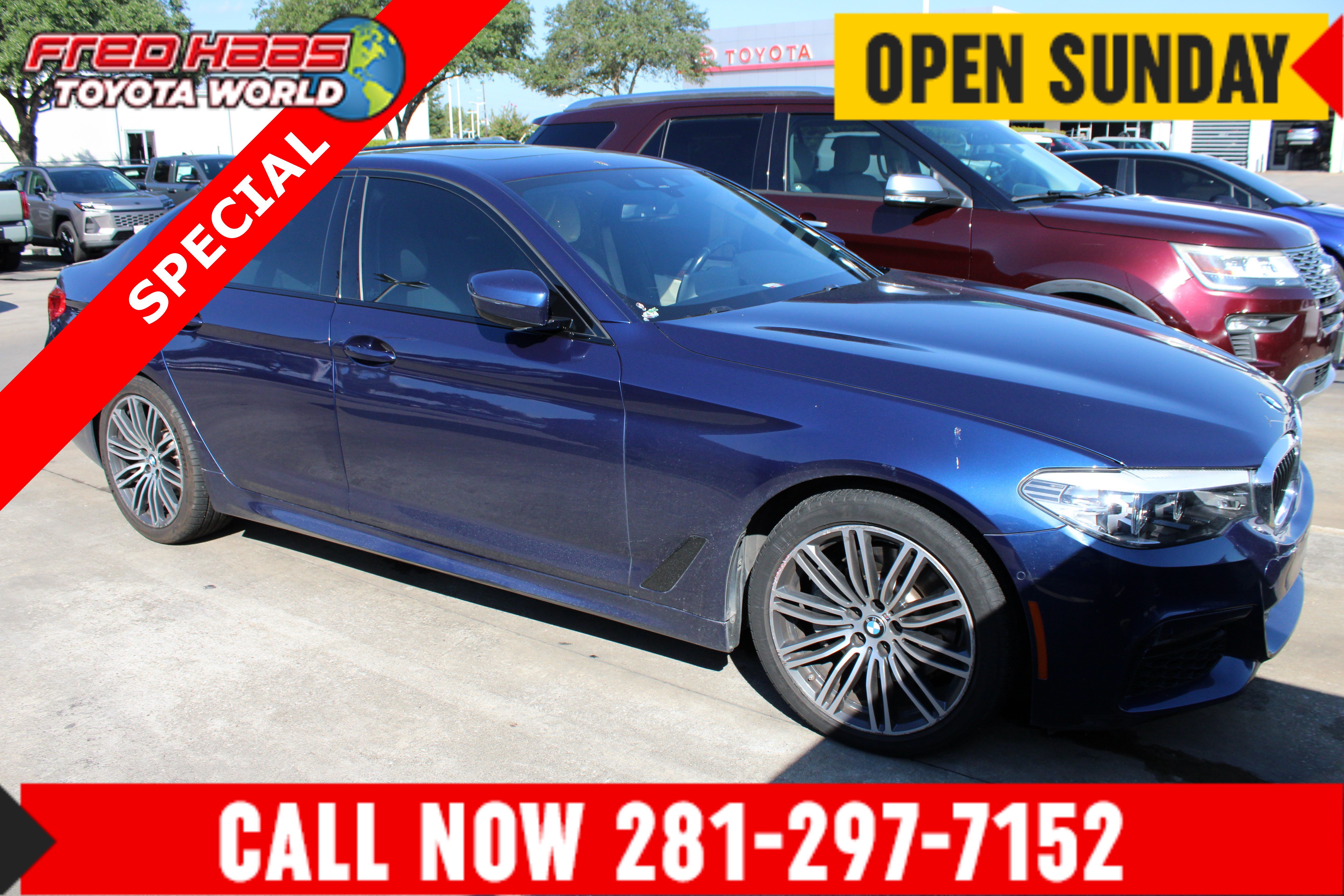 Used 2020 BMW 530i w/ M Sport Package RWD image 1