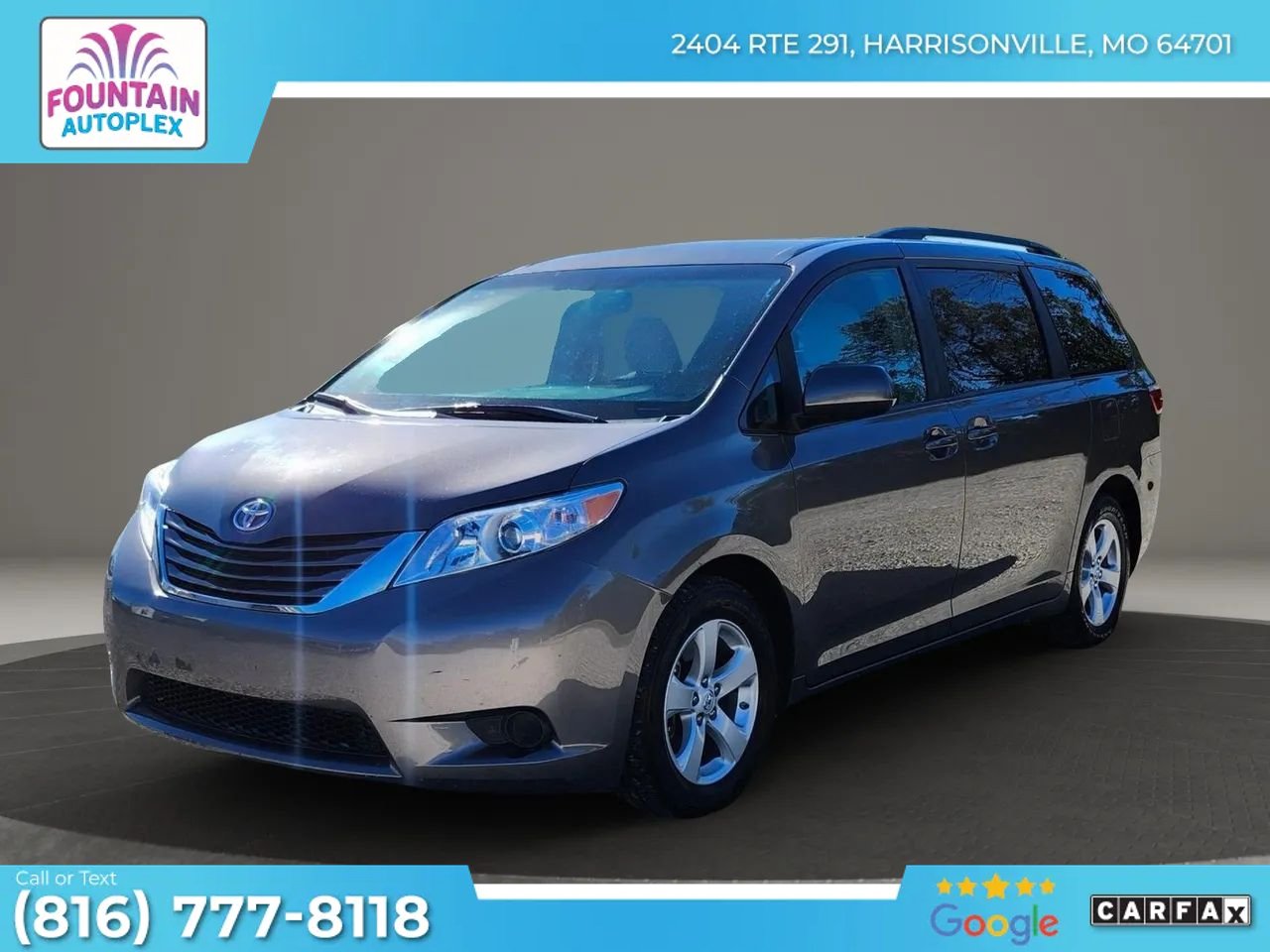 Used 2017 Toyota Sienna LE FWD image 1