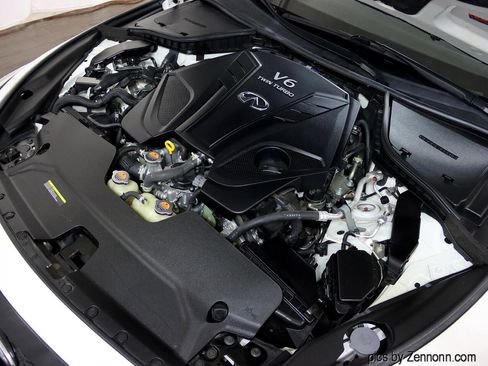 Used 2021 INFINITI Q50 Red Sport 400 w/ Proactive Package image 36