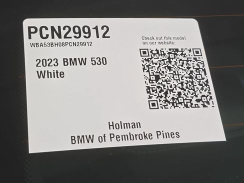 Certified 2023 BMW 530i w/ M Sport Package RWD image 29