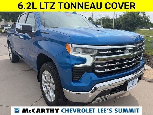 Used 2024 Chevrolet Silverado 1500 LTZ w/ LPO, Dark Essentials Package AWD/4WD image 2