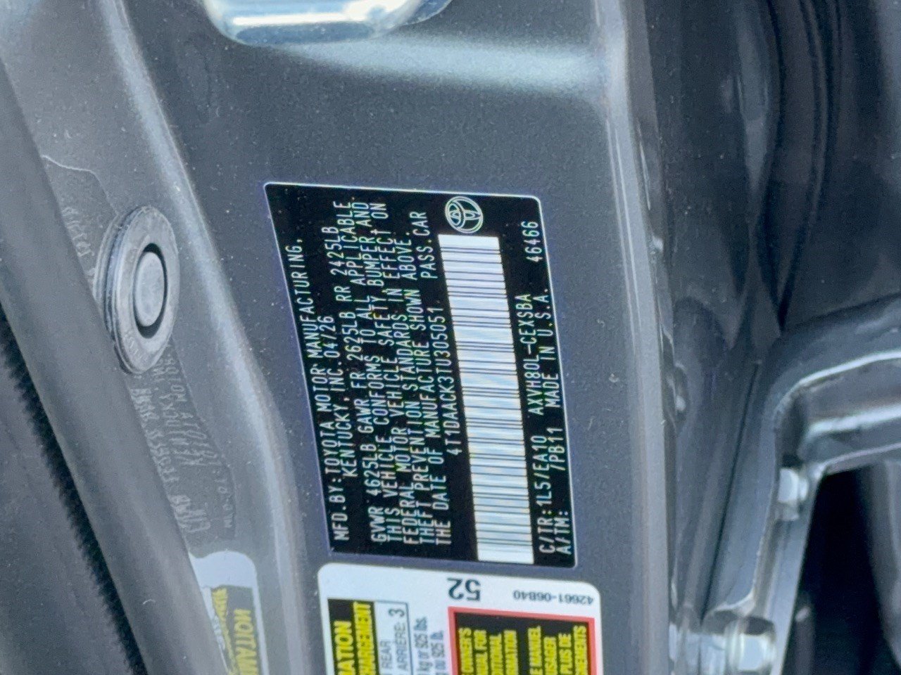 Used 2026 Toyota Camry SE w/ Convenience Package FWD image 32