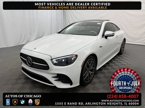 Used 2022 Mercedes-Benz E 450 4MATIC Coupe image 1