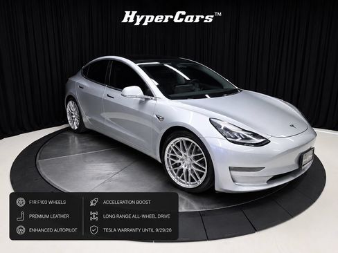Used 2018 Tesla Model 3 Long Range AWD/4WD image 1