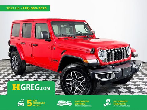 Used 2025 Jeep Wrangler Sahara image 1
