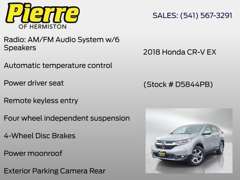 Used 2018 Honda CR-V EX image 6