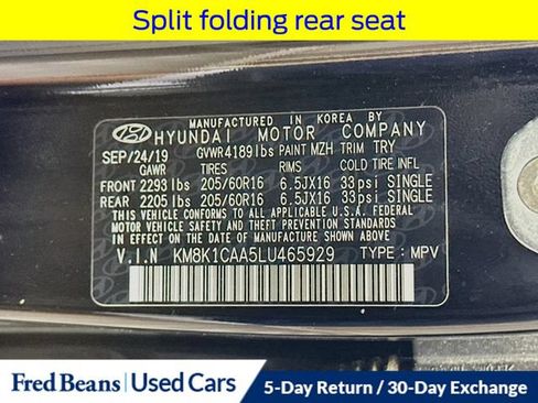 Used 2020 Hyundai Kona SE w/ Cargo Package AWD/4WD image 33