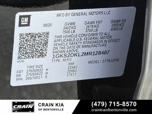 Used 2021 GMC Yukon Denali w/ Denali Premium Package AWD/4WD image 36