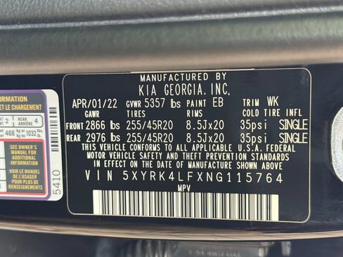 Used 2022 Kia Sorento SX FWD image 41