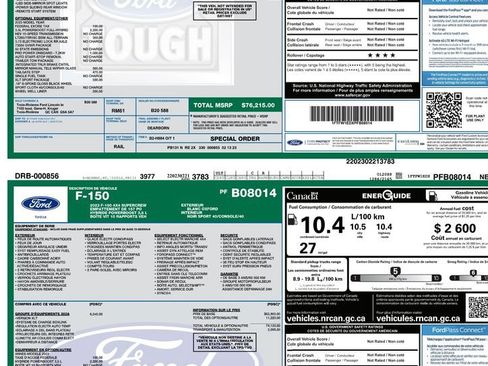 Used 2023 Ford F150 XLT w/ Equipment Group 302A High AWD/4WD image 3