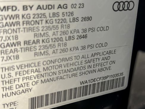 Used 2023 Audi Q3 2.0T Premium w/ Convenience Package AWD/4WD image 27