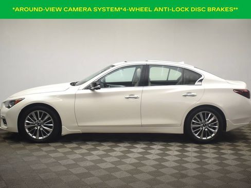 Used 2021 INFINITI Q50 Luxe w/ Seat & Sound Package RWD image 8